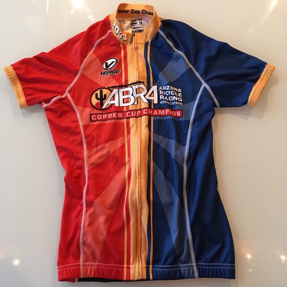 Verge Copper Cup cycling jersey